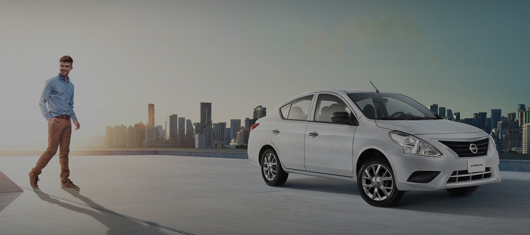 Nissan V-Drive Banner