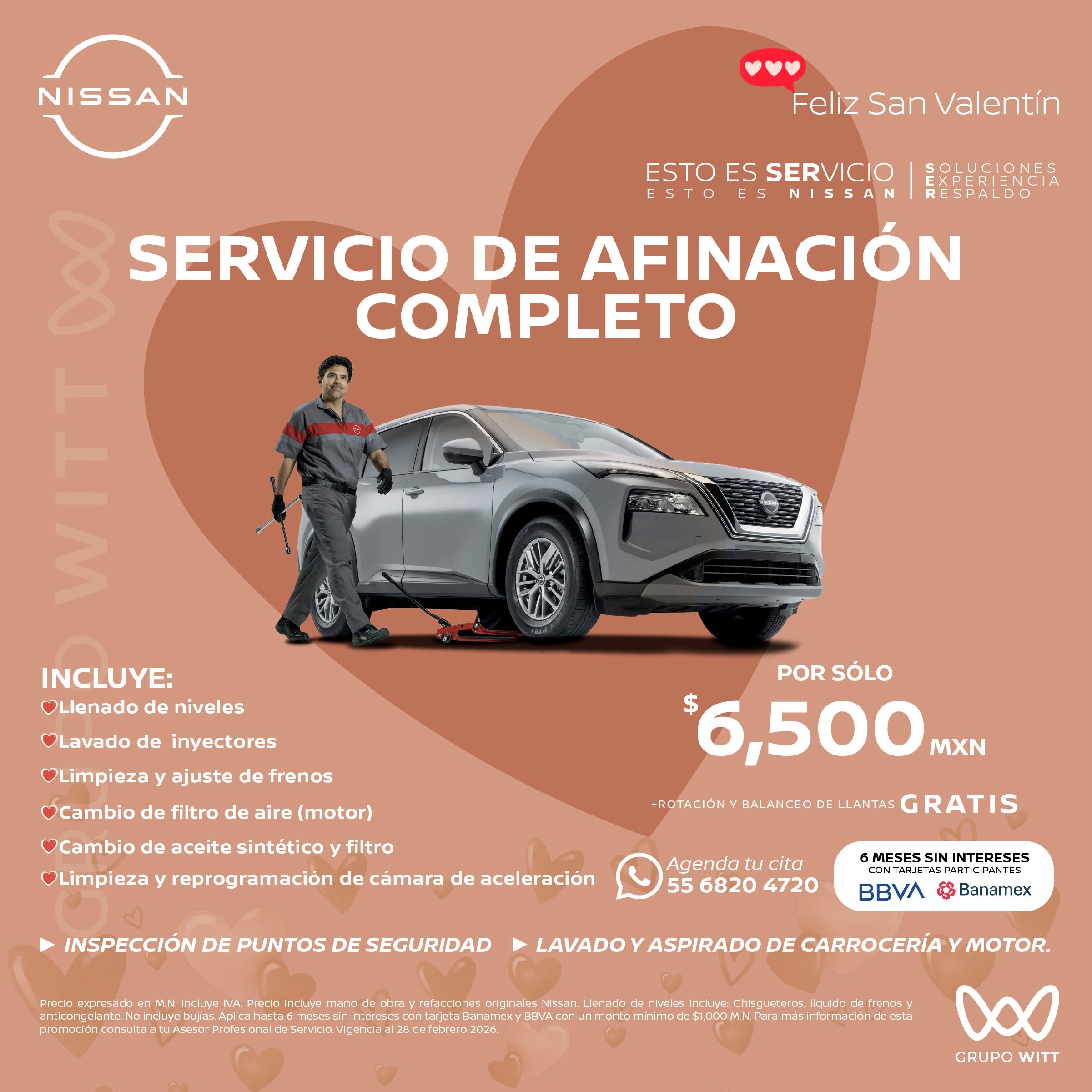 POR SÓLO $6,500 MXN