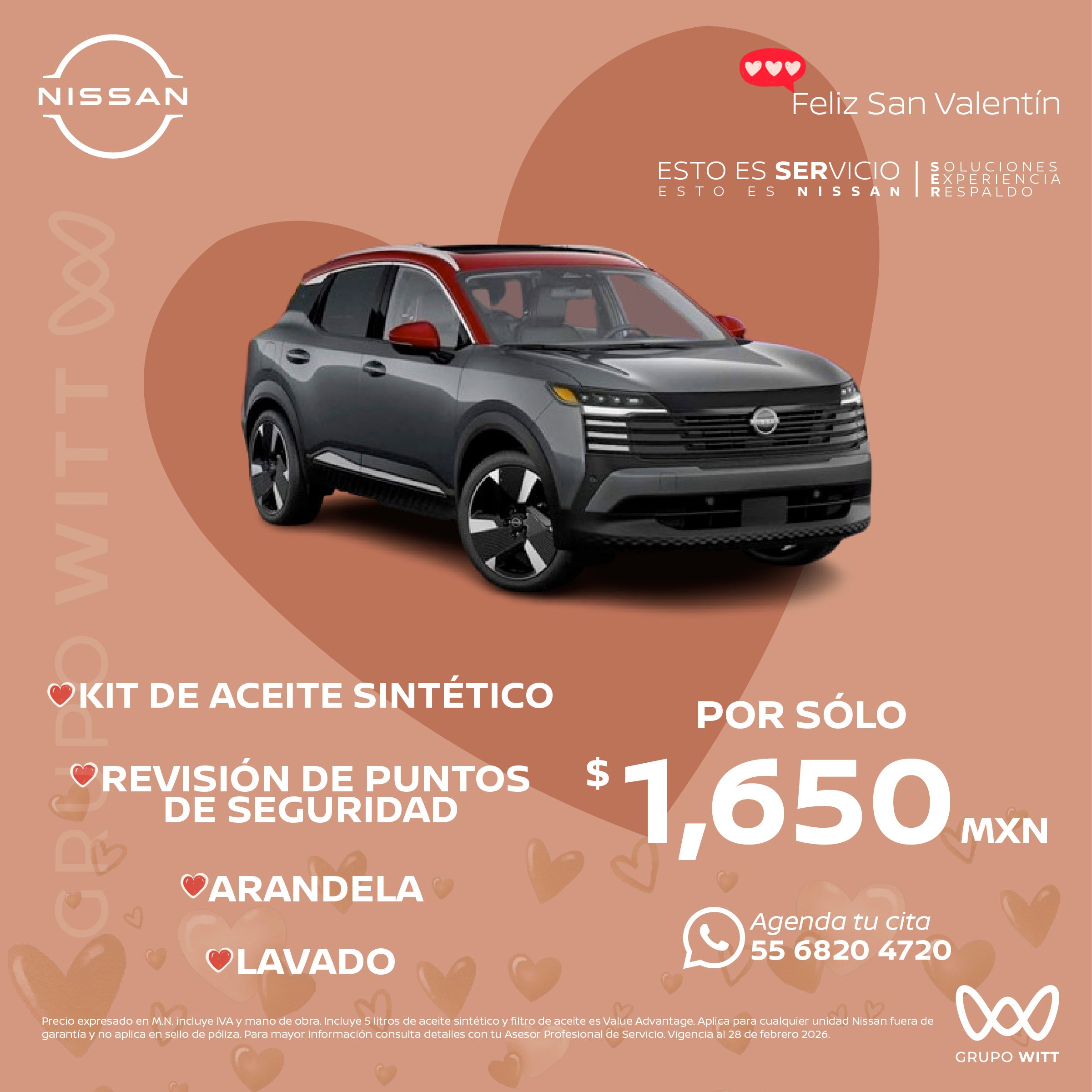 POR SÓLO $1,650 MXN