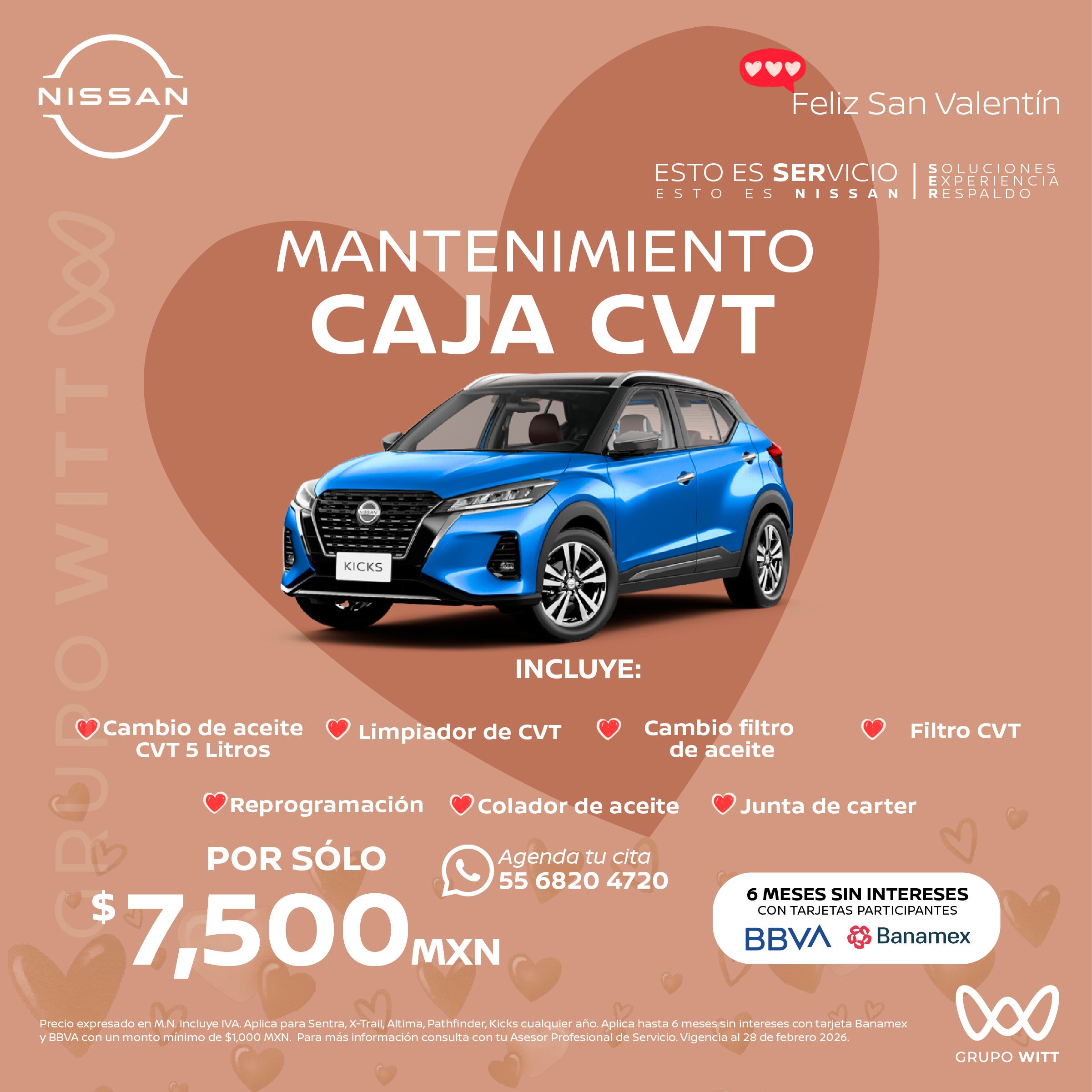 POR SÓLO $7,500 MXN