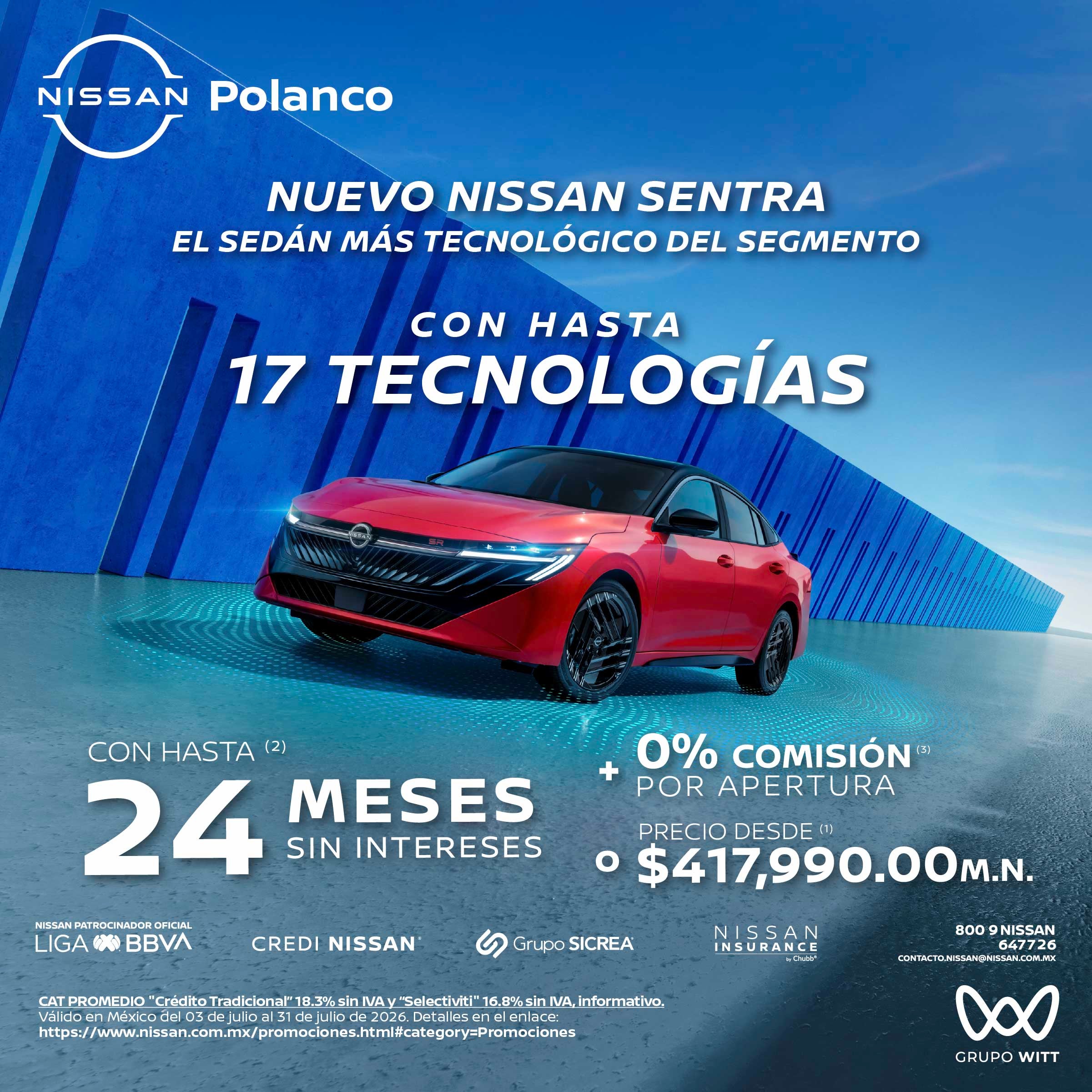 NUEVO NISSAN SENTRA