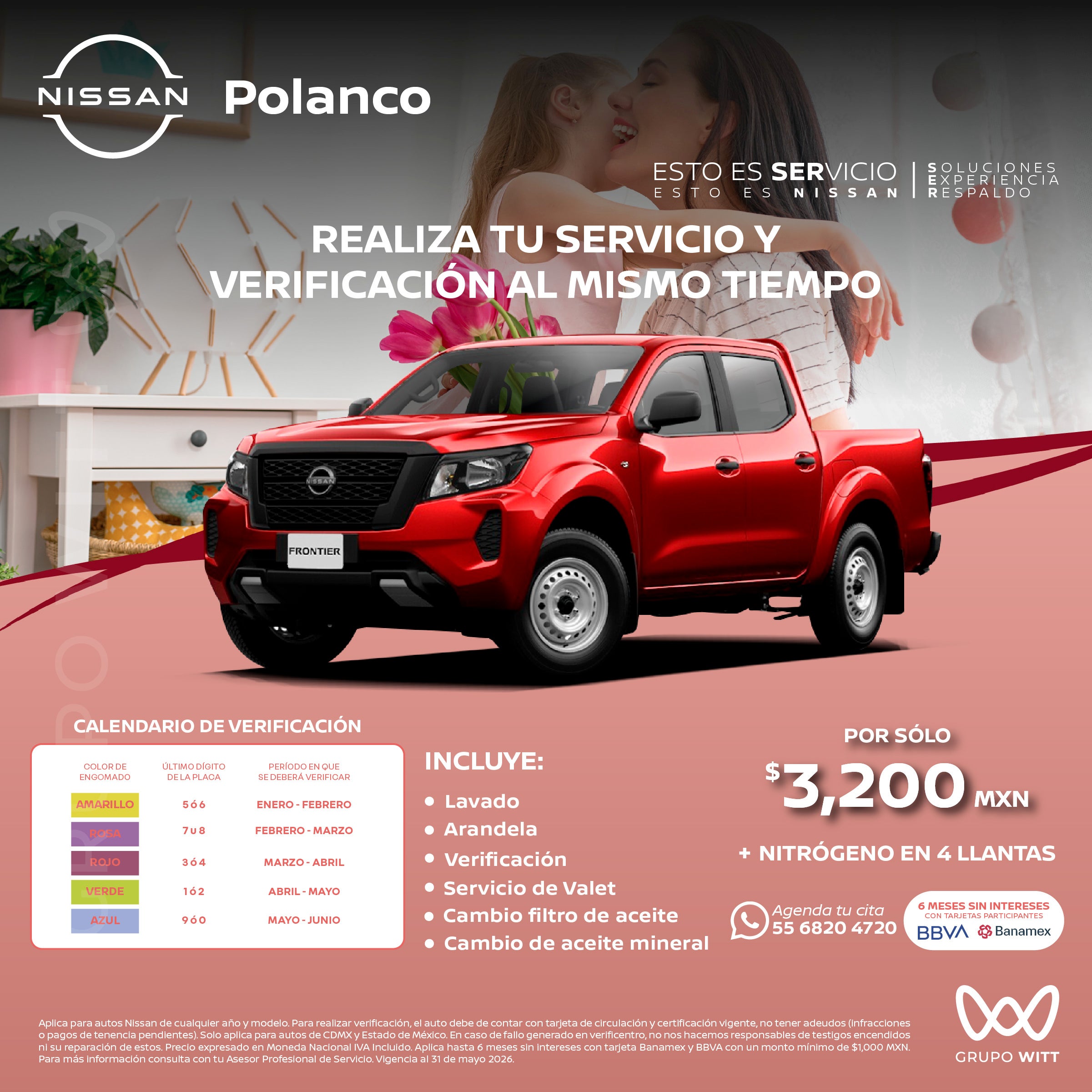 SERVICIO Y VERIFICACIÓN AL MISMO TIEMPO