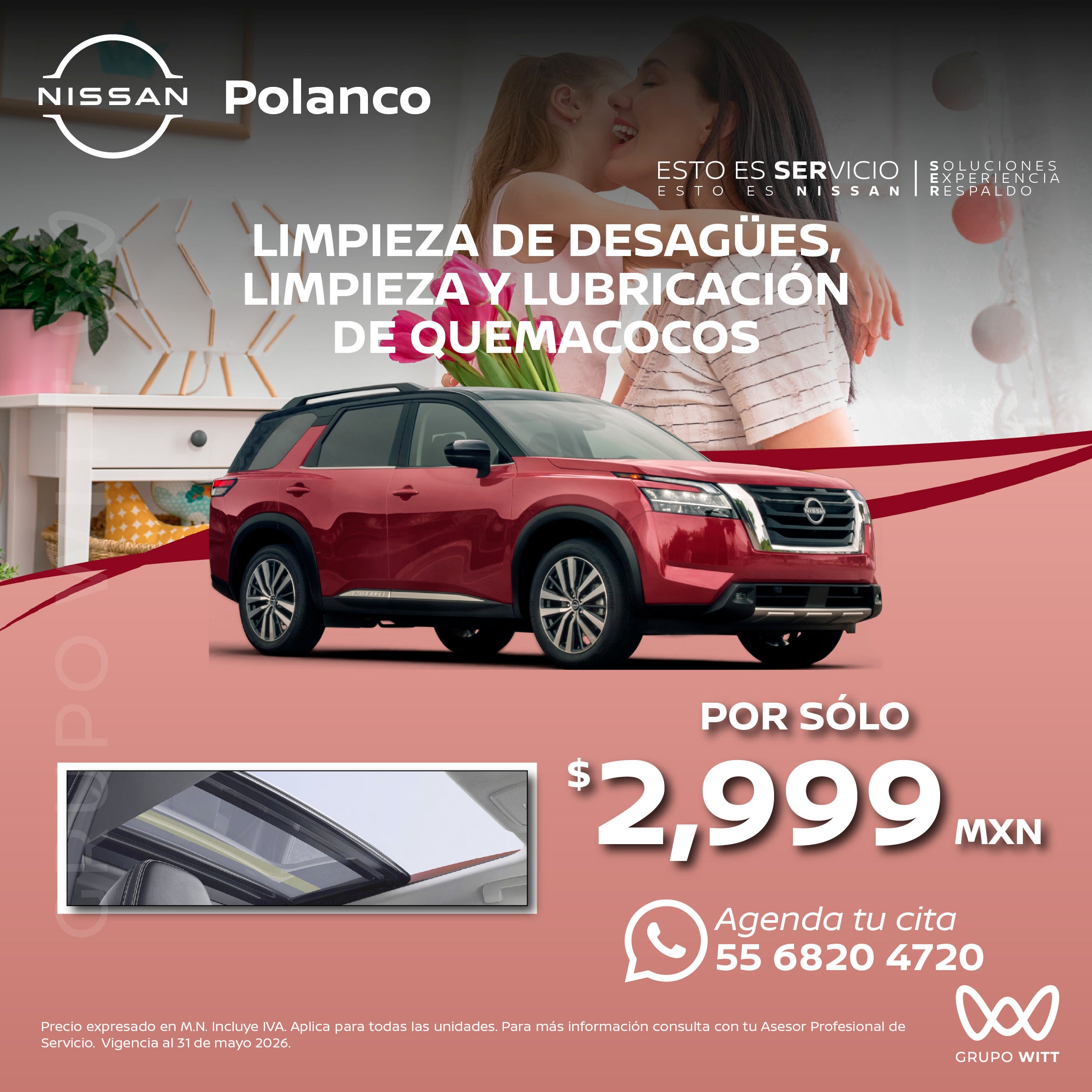 POR SÓLO $2,999 MXN