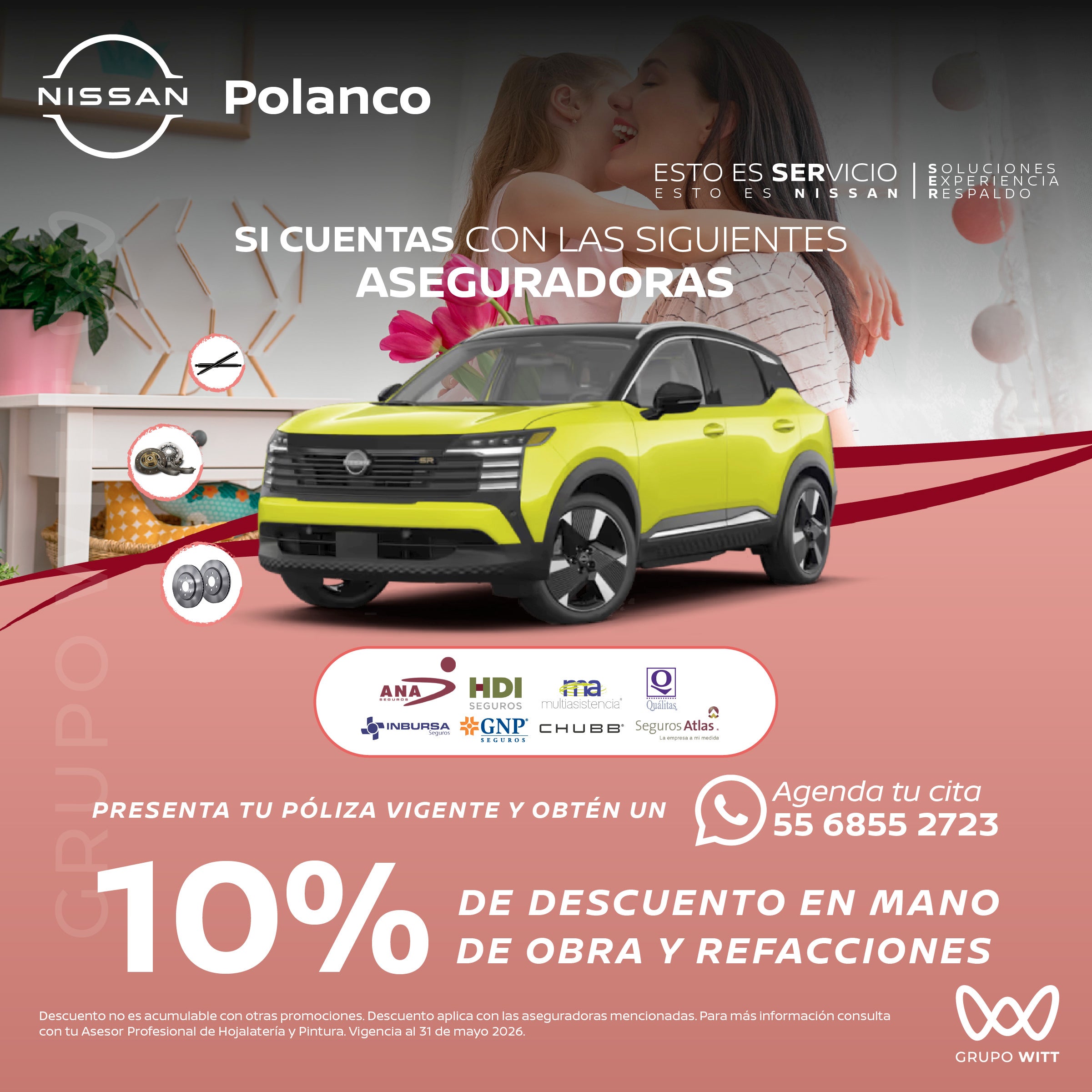 MANO DE OBRA Y REFACCIONES